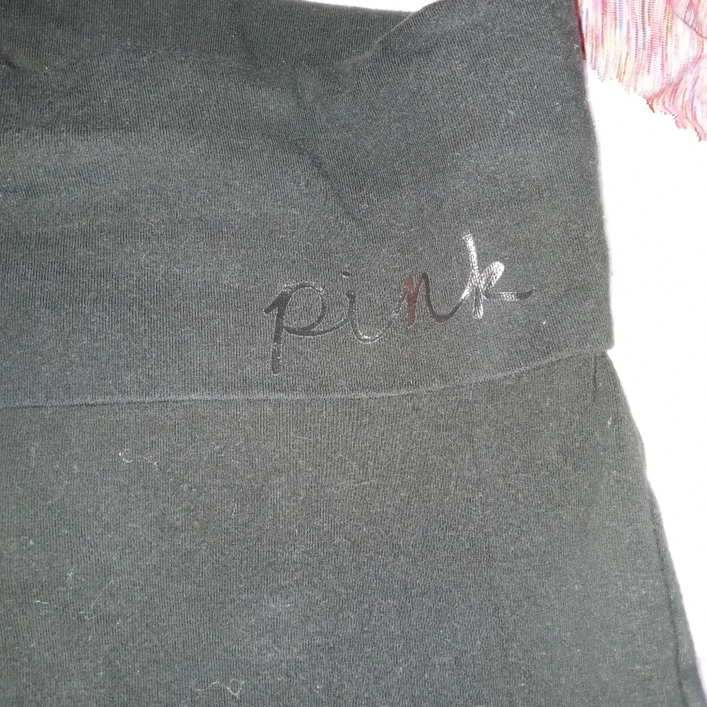 Pink bootcut yoga pant